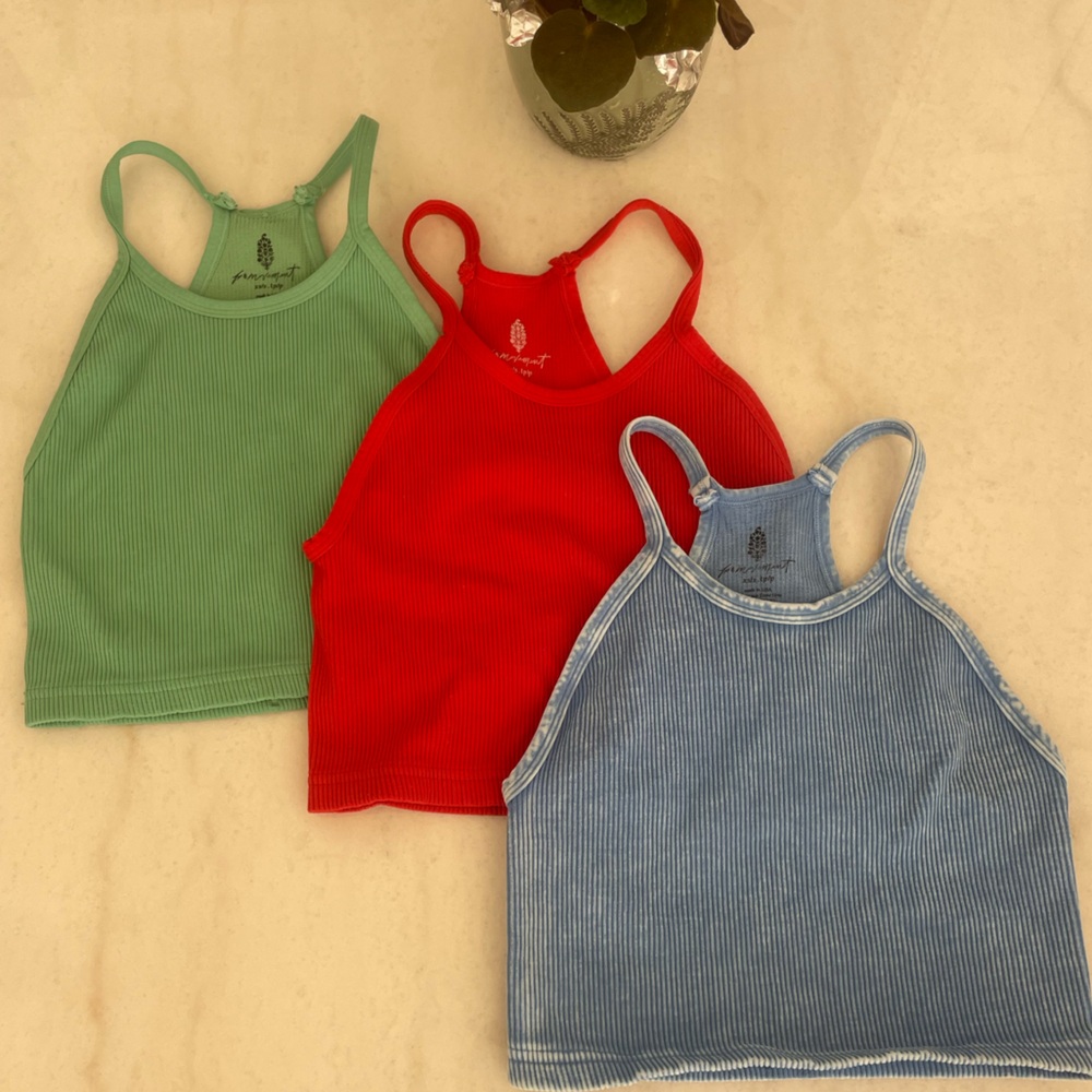Free People - Movement Happiness Runs Crop Tank Top